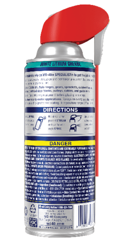 Grasa de litio blanca Specialist®, 10 oz.