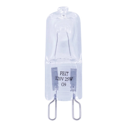 25-Watt G9 Dimmable Halogen Lightbulb, Bright White