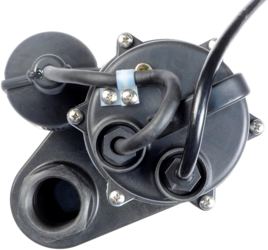 Sump Pump with Wide Angle Switch, 1/3 HP, 3,600 GPH