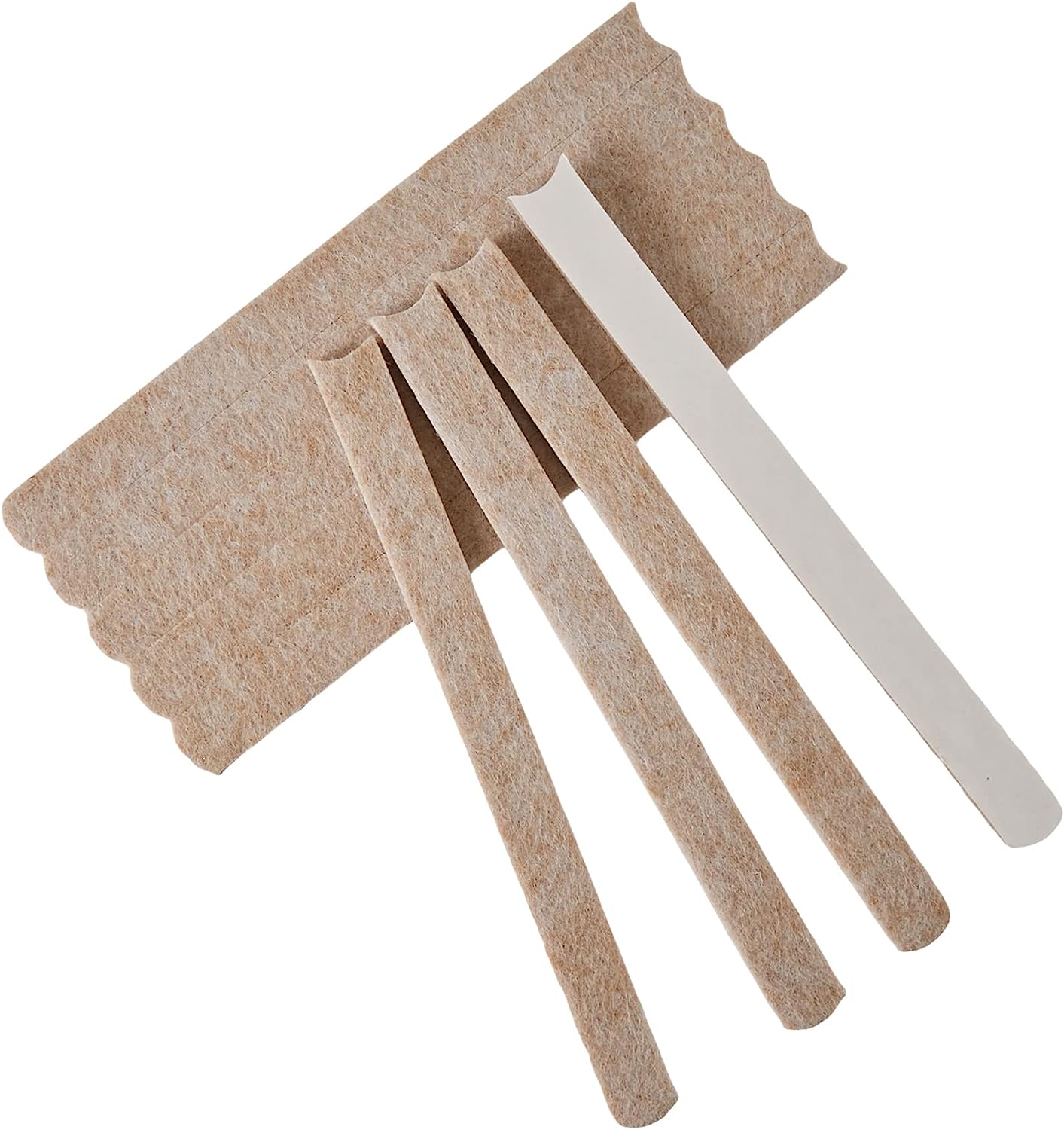 1/2 in. x 6 in. Heavy Duty Felt Strips