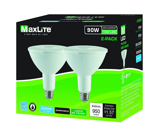 LED 90-Watt PAR 38 Dimmable Lightbulb