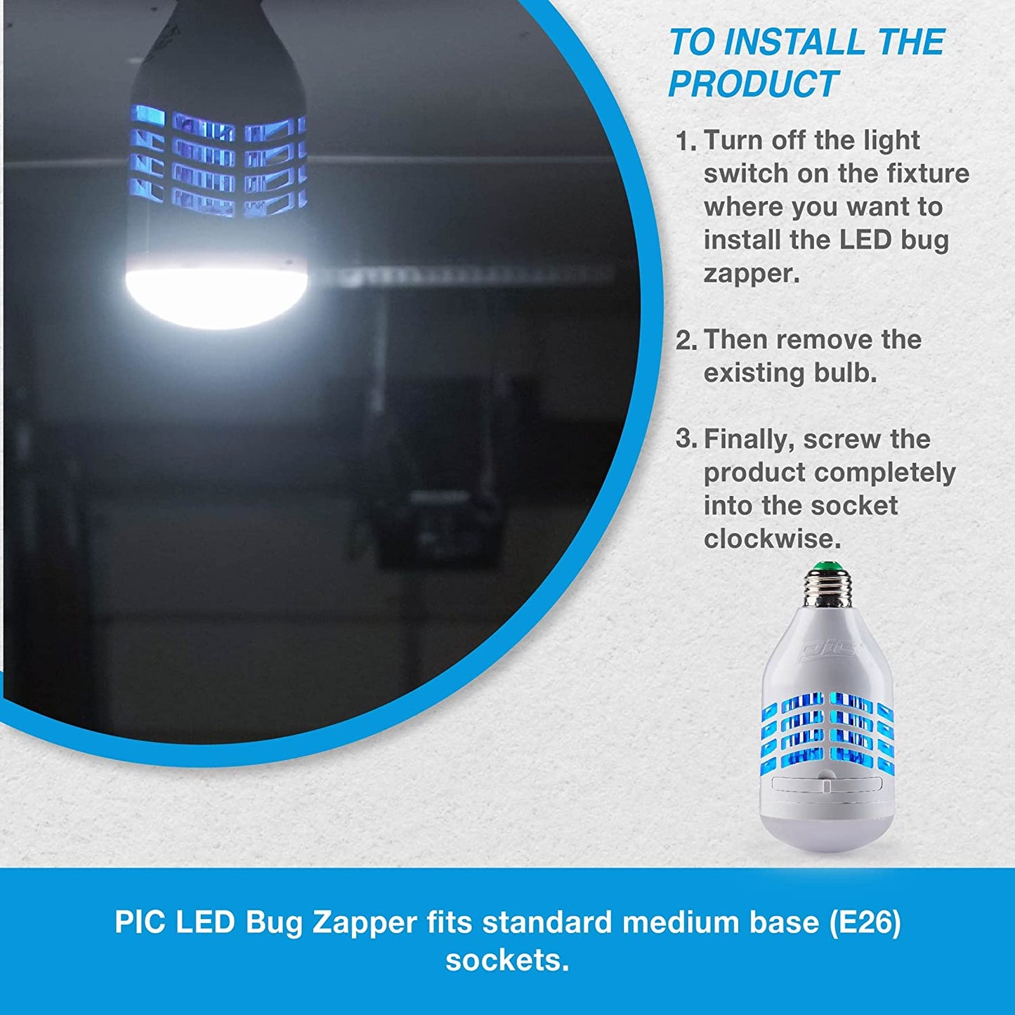 LED Bug Zapper 灯泡