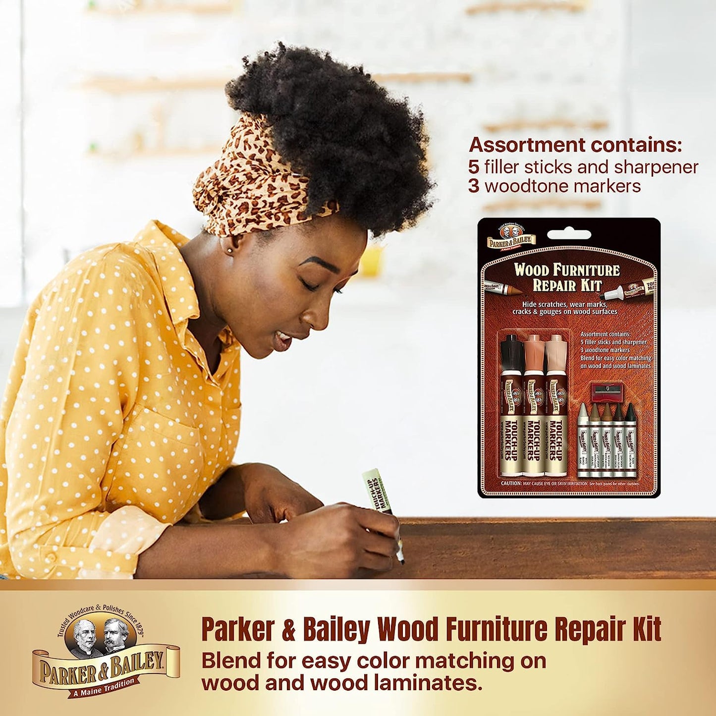 Wood Furniture Repair Kit
