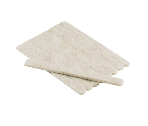 1/2 in. x 6 in. Heavy Duty Felt Strips