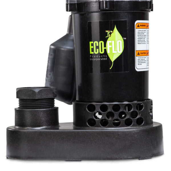 Sump Pump with Wide Angle Switch, 1/3 HP, 3,600 GPH