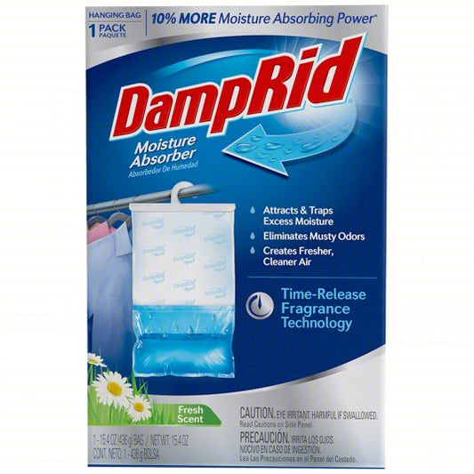 Hanging Moisture Absorber, Fresh Scent, 14 Oz. - 1pk