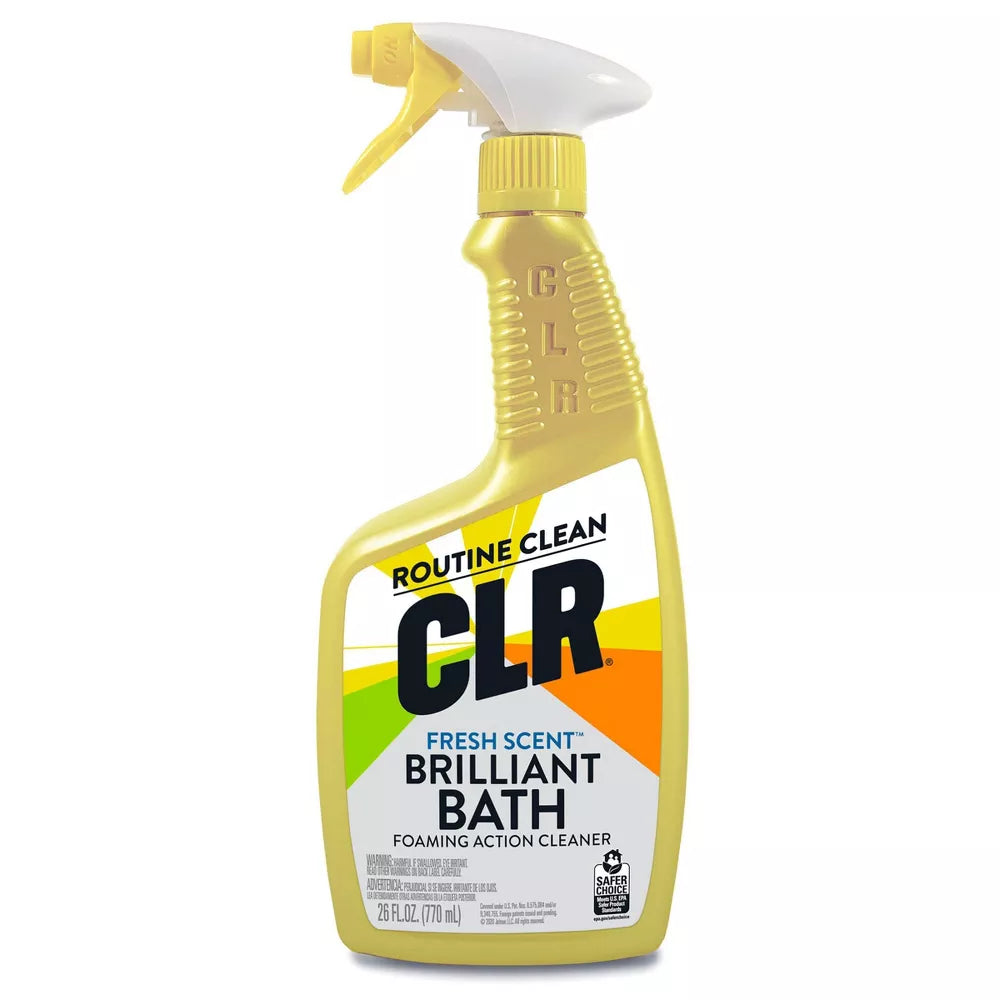 Brilliant Bath 泡沫清洁剂,清新香味,26 盎司。喷