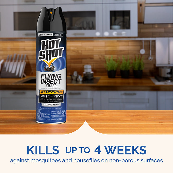 Aerosol para matar insectos voladores, 15 oz.