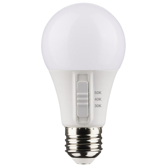 9-Watt A19 LED Lightbulb, Color Selectable - 4 pk