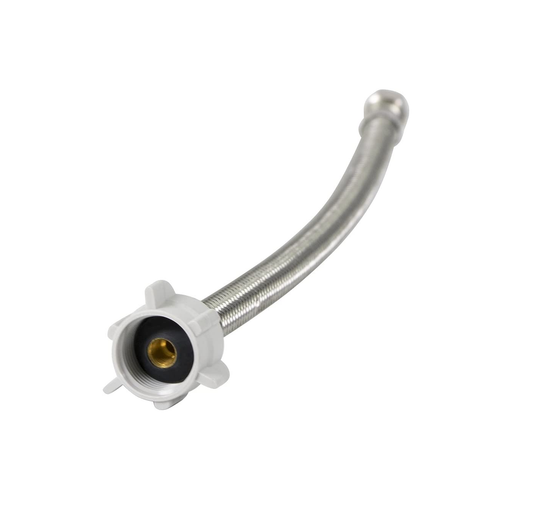 12 in. Lead-Free Stainless Steel Braided Toilet Water Supply Line
