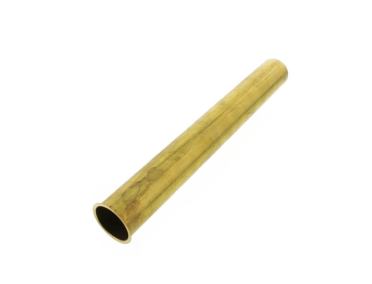 Brass Flanged Tailpiece, 1-1/2" x 12"