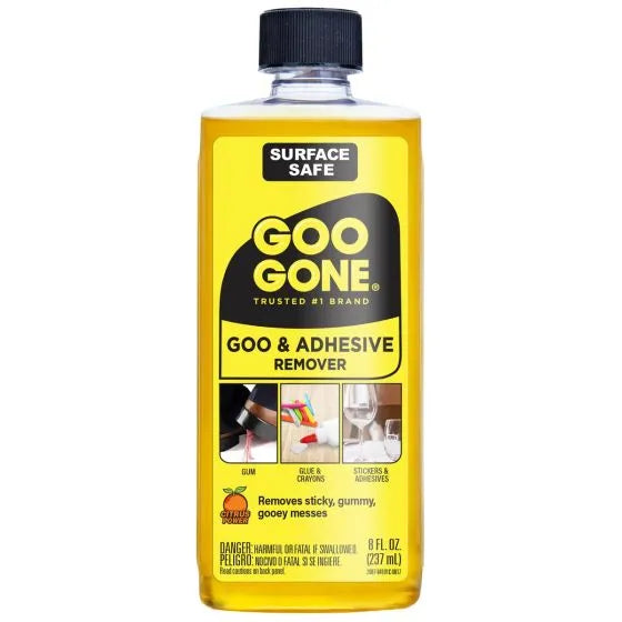 Original Goo & Adhesive Remover,8 液体。盎司。