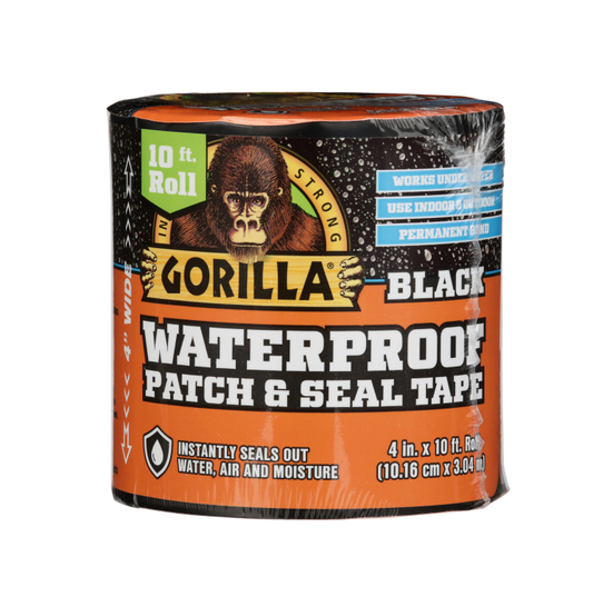 Waterproof Patch & Seal Tape, Black