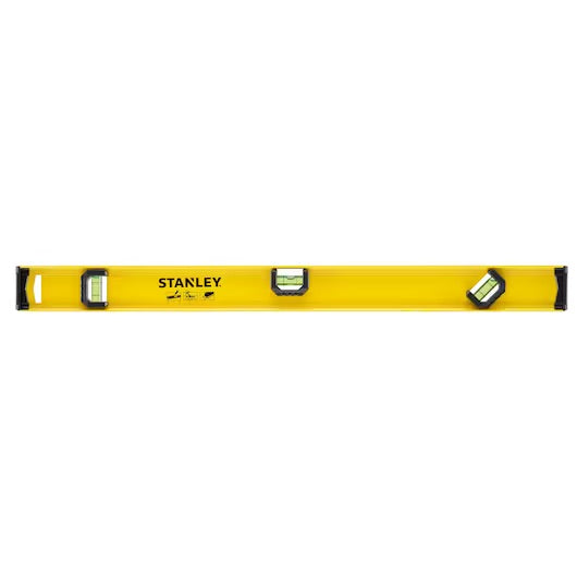 600 mm (24 in.) 3 Vial I-Beam Level