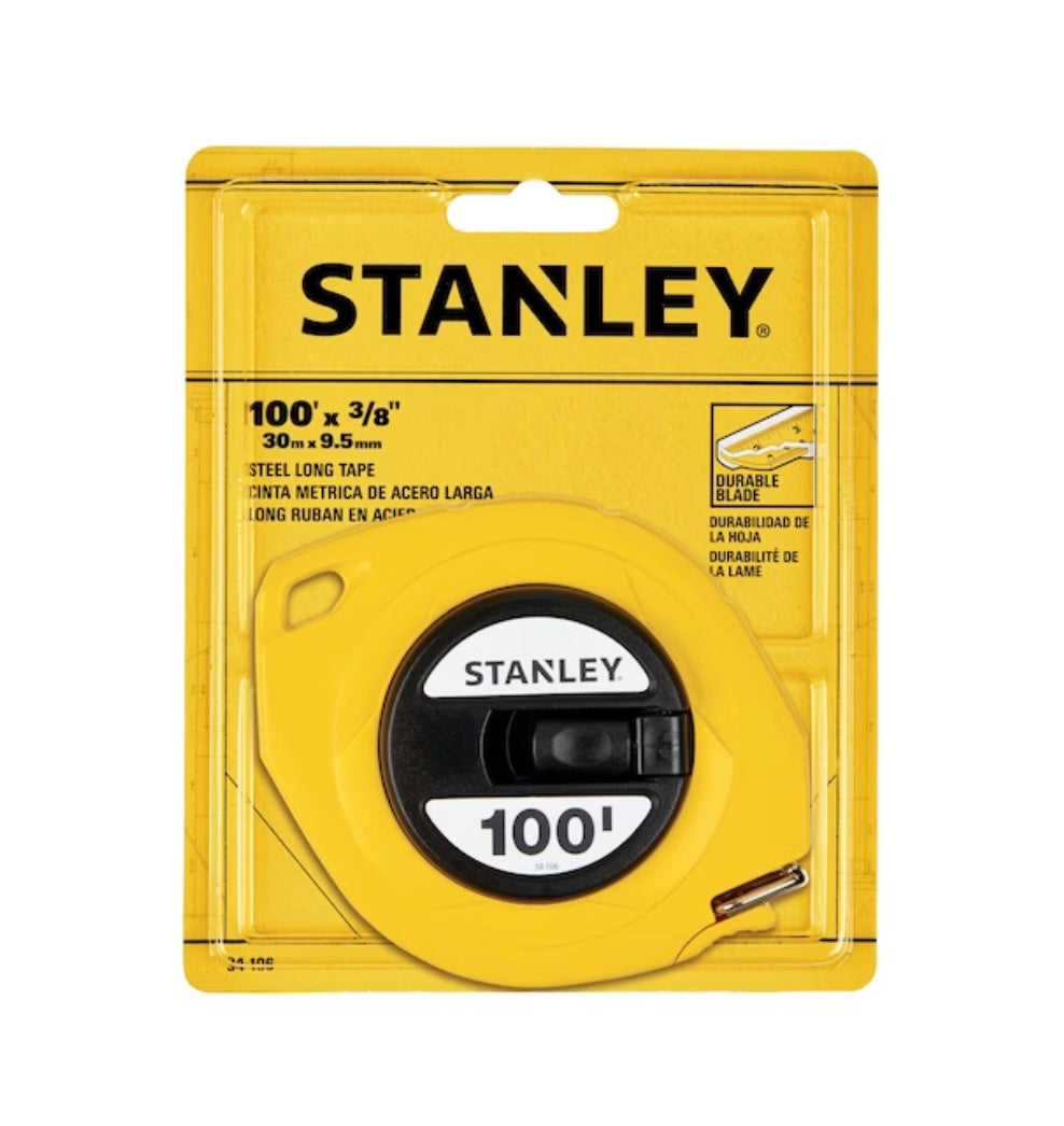 3/8 in. x 100 ft. Closed Case Long Tape