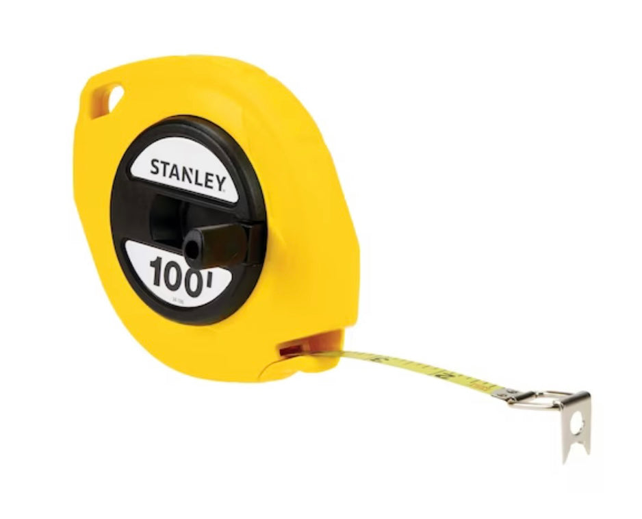 3/8 in. x 100 ft. Closed Case Long Tape