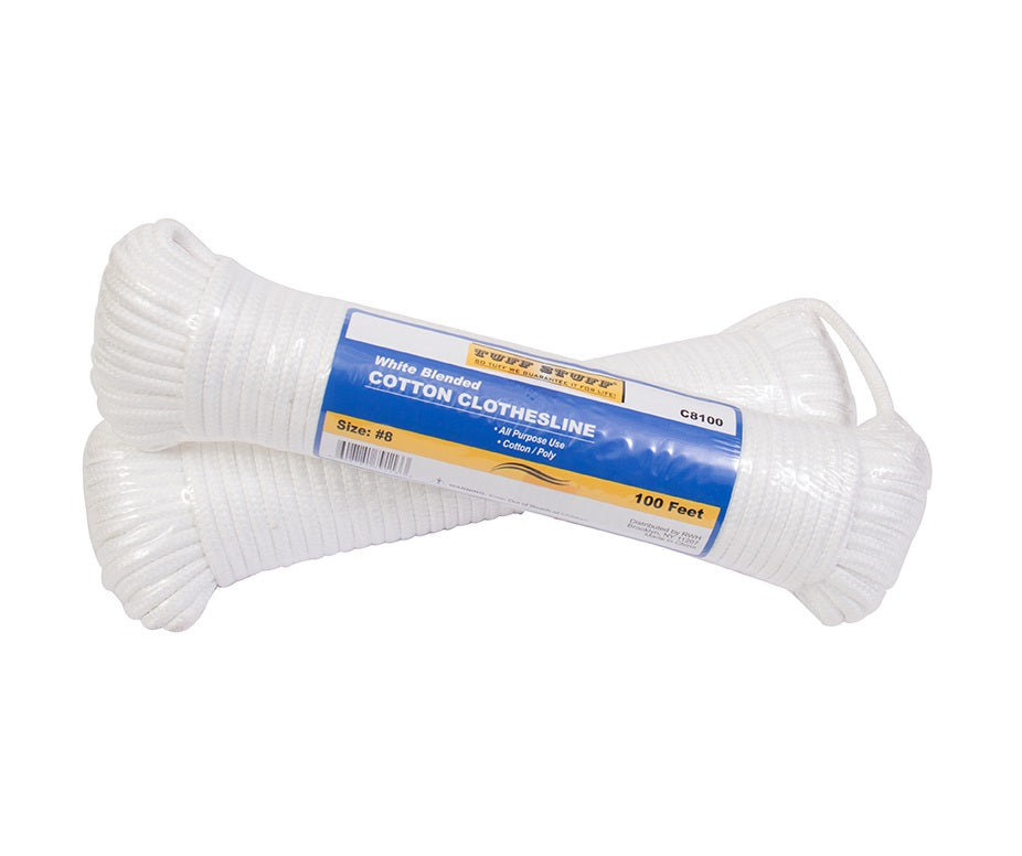 #8 X 100 ft. Cotton Blended Clothesline