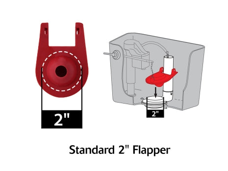 2" Float Style Toilet Flapper (2004)
