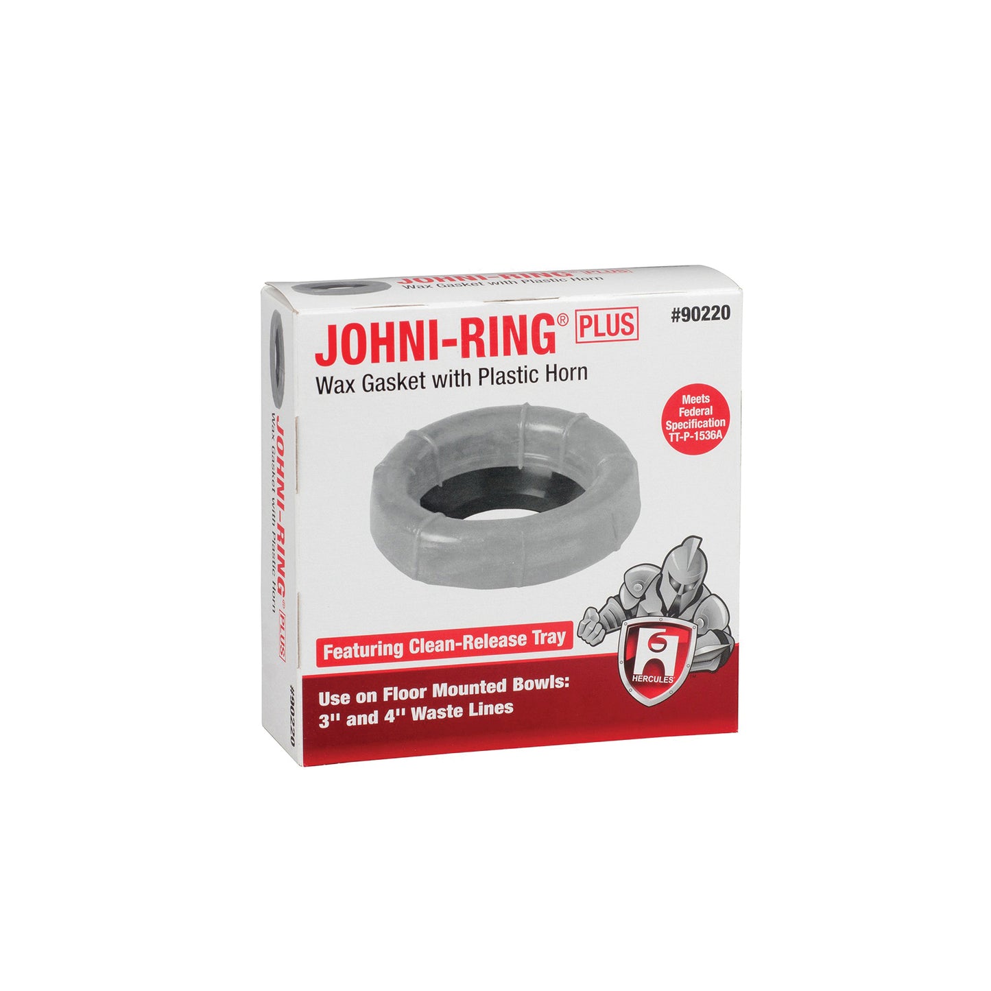 Junta de cera Johni-Ring® Plus con cuerno de plástico (90220) 