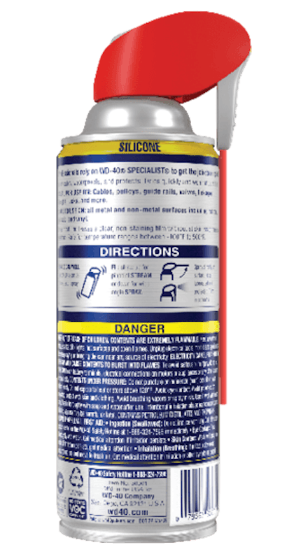 Lubricante de silicona Specialist®, 11 oz.