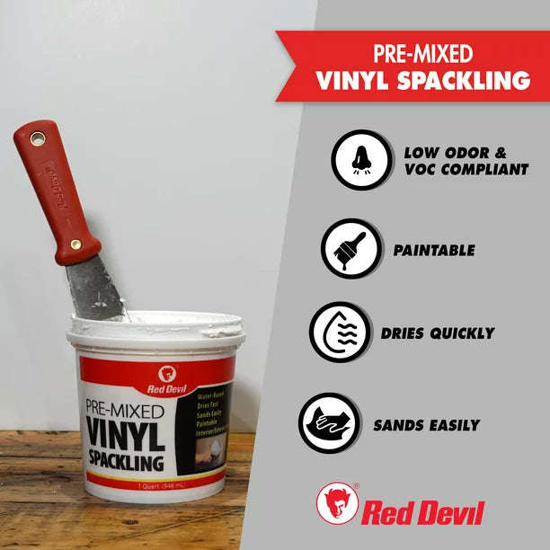 Pre-Mixed Vinyl Spackling