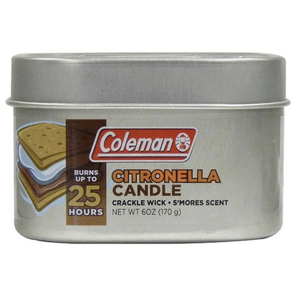 Citronella Candle, 6oz - S'mores Scented