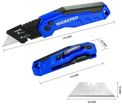 WorkPro 14-Blade Folding Utility Knife