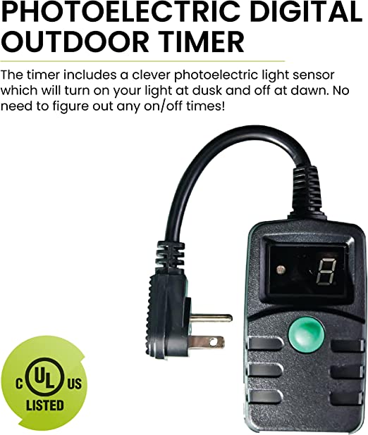 Outdoor/Indoor Digital Timer