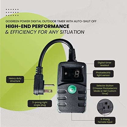 Outdoor/Indoor Digital Timer