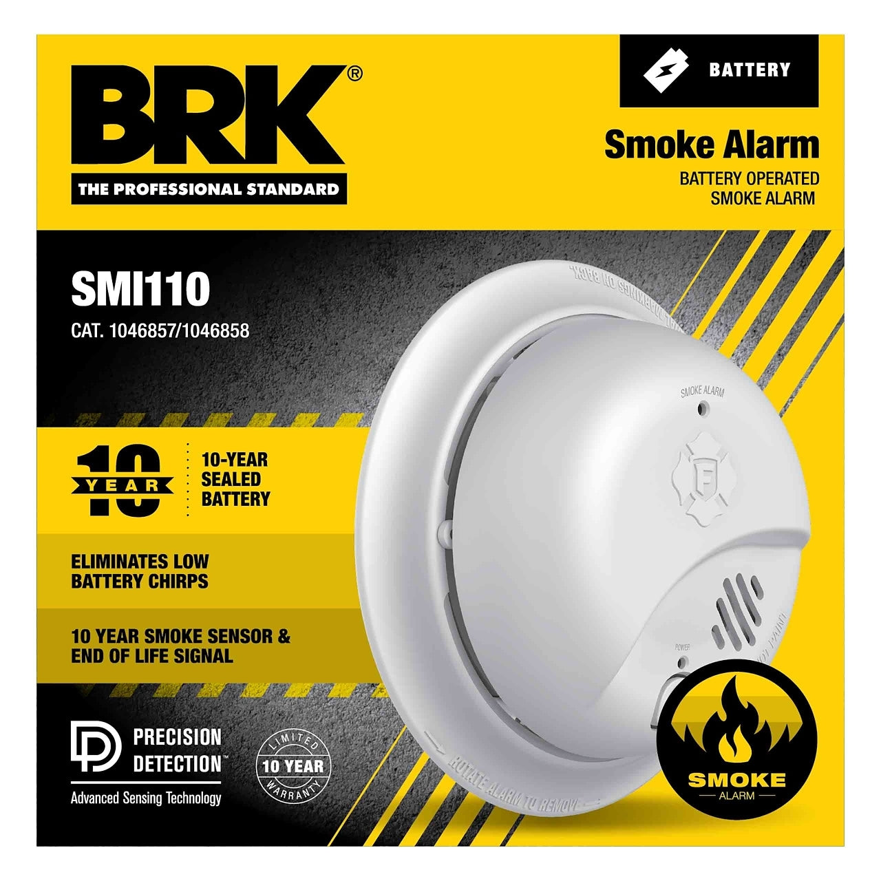 SMI110 10-Year Battery Smoke Alarm