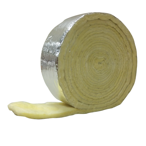 3 in. x 25 ft. Foil Backed Fiberglass Pipe Wrap