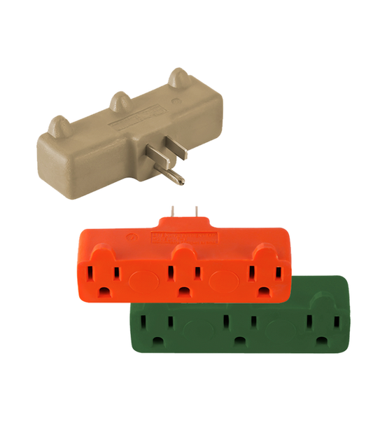 3-Outlet Tri-Tap Adapter