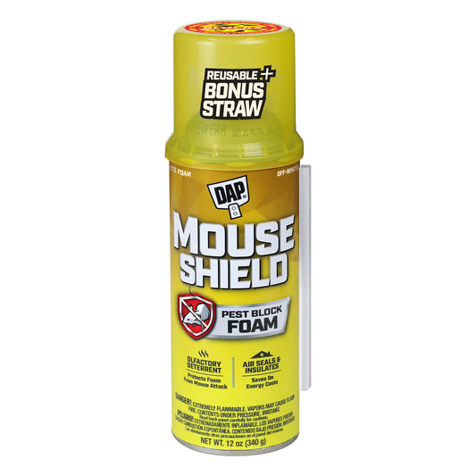 Mouse Shield® 泡沫密封胶和阻隔剂，12 盎司。