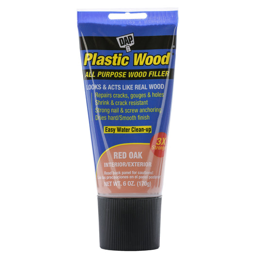 Plastic Wood All-Purpose Wood Filler, 6 Oz., Red Oak