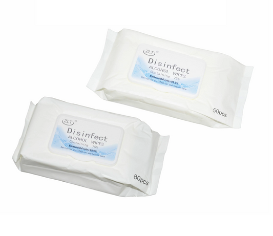 Disinfecting Alcohol Wipes