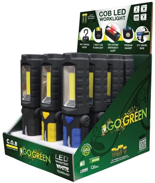 COB LED Worklight (Assorted Colors)