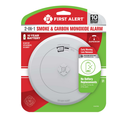 2-in-1 Smoke & Carbon Monoxide Alarm