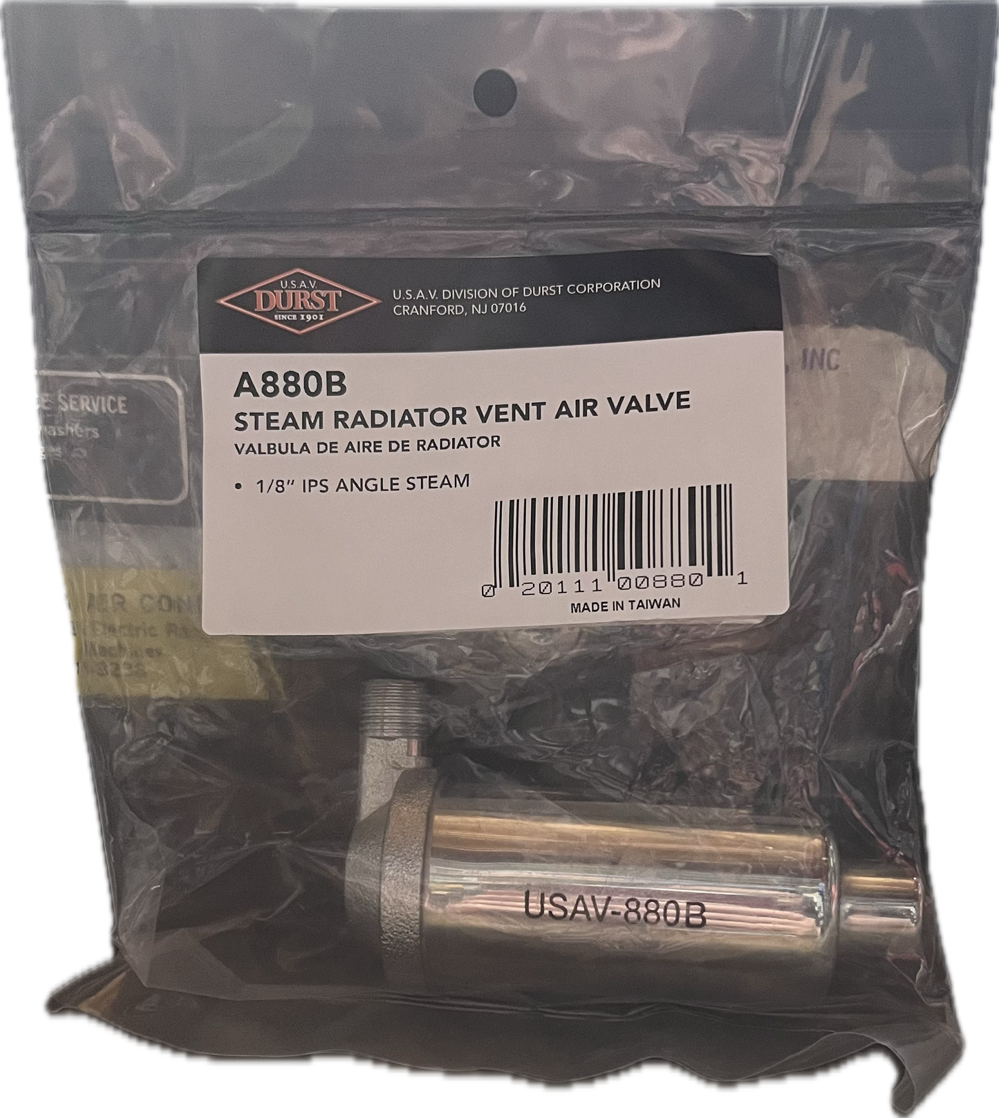Steam Radiator Vent Air Valve (A880B)