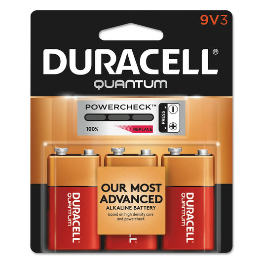 Quantum 9V3 Alkaline Batteries