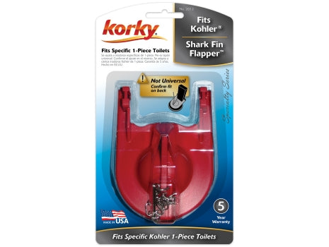 2" Fits Kohler® Shark Fin Toilet Flapper (2012)