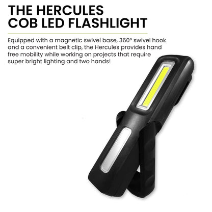 Hercules COB LED 手电筒