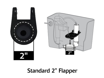 2" Basic Toilet Flapper (54)